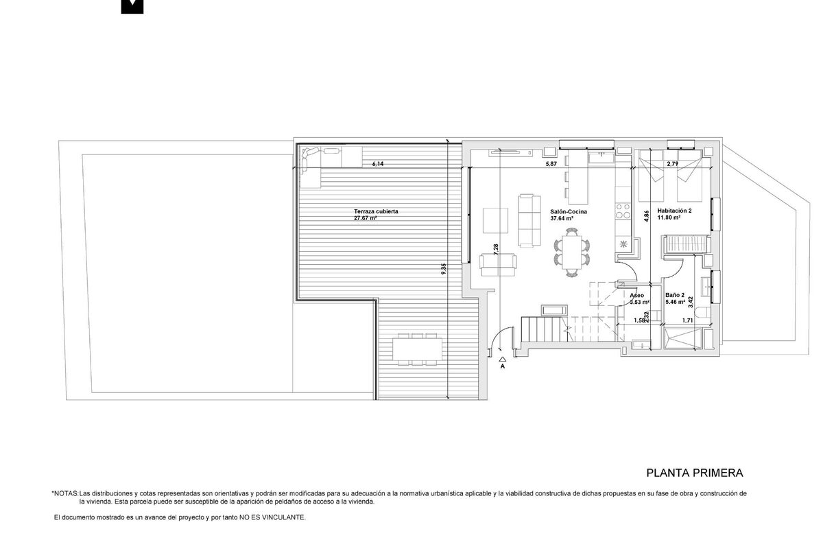 Penthouse z 2 sypialniami, 120m² w Casares, Hiszpania [ID: 0137-N8672]