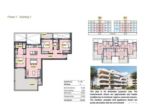Квартира в Торре-Пачеко, Іспанія, 97м² - зображення 22