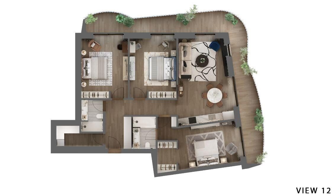 Квартира с 3 спальнями, 115м² в Ла-Линеа-де-ла-Консепсьон, Испания [ID: 0137-SP1653]
