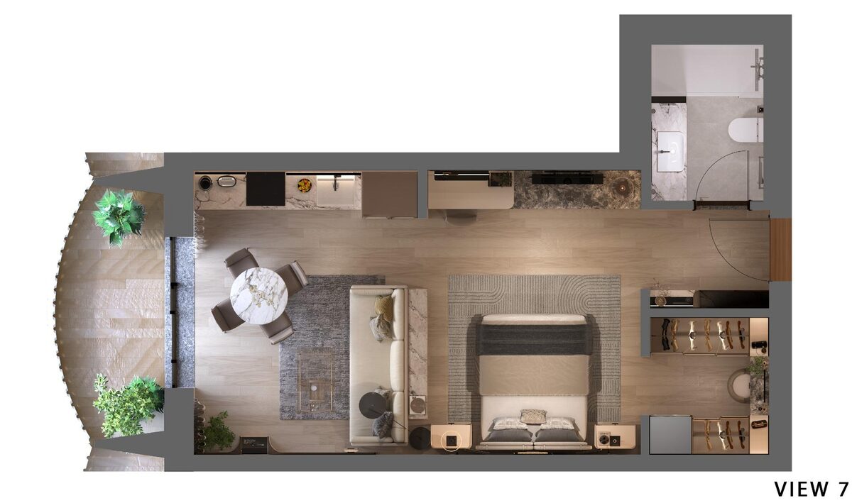 Квартира, 38м² в Ла-Линеа-де-ла-Консепсьон, Испания [ID: 0137-SP1650]