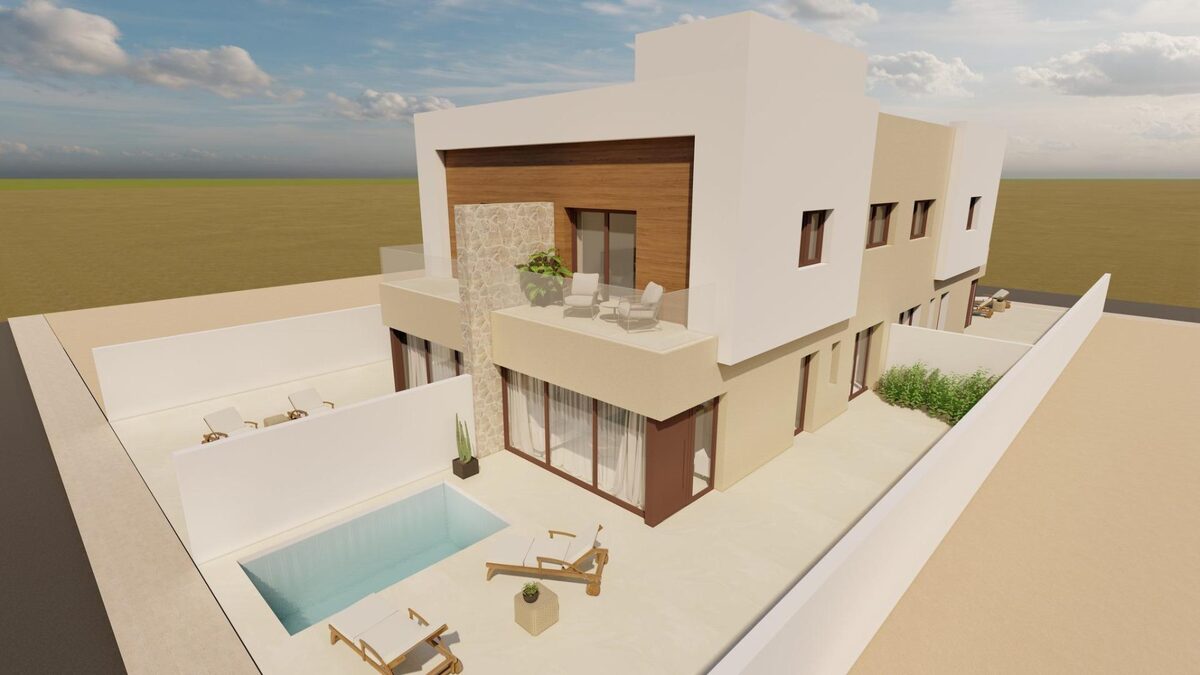 Quad House з 3 спальнями, 120м² в Сан-Хав'єр, Іспанія [ID: 0137-N9768]