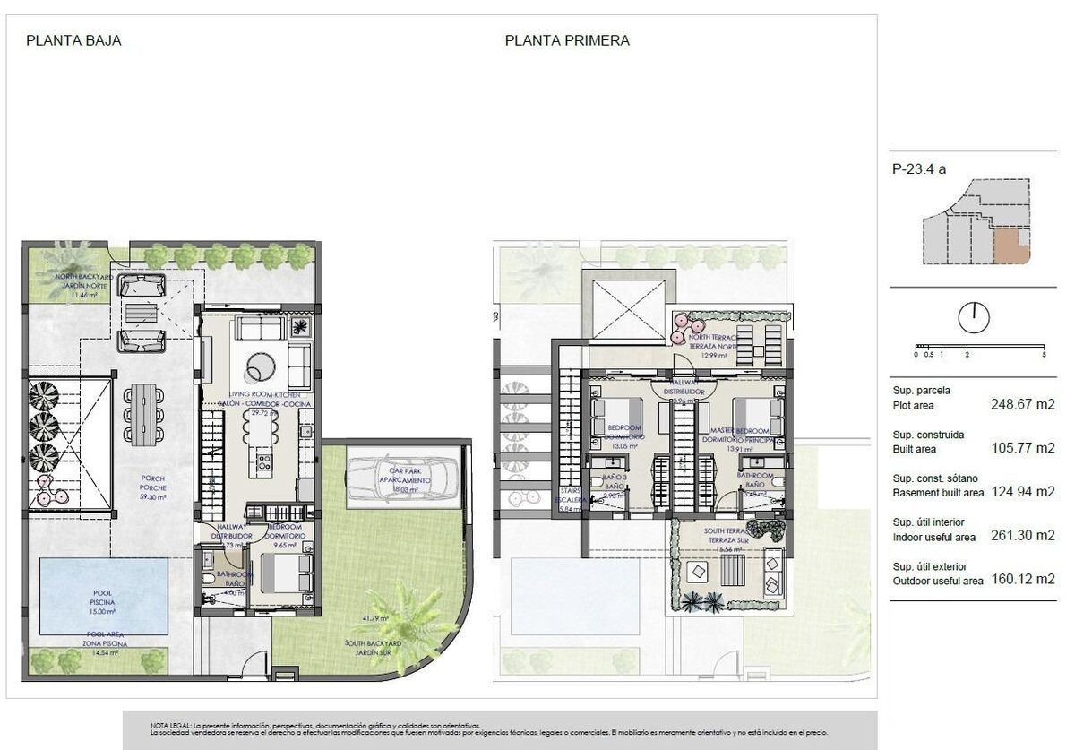 Willa z 3 sypialniami, 229m² w Torre Pacheco, Hiszpania [ID: 0137-N9774]