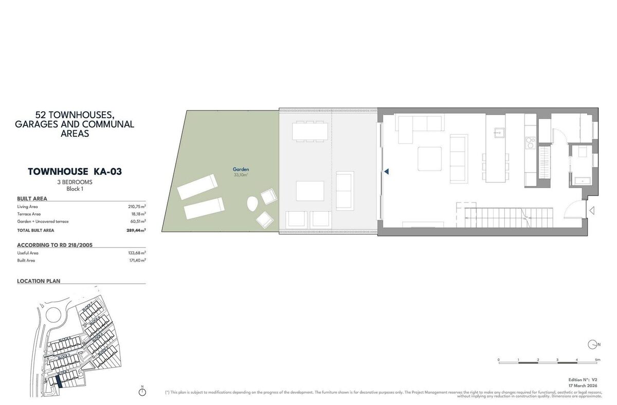 Townhouse with 3 bedrooms, 171m² in Fuengirola, Spain [ID: 0137-SP1635]