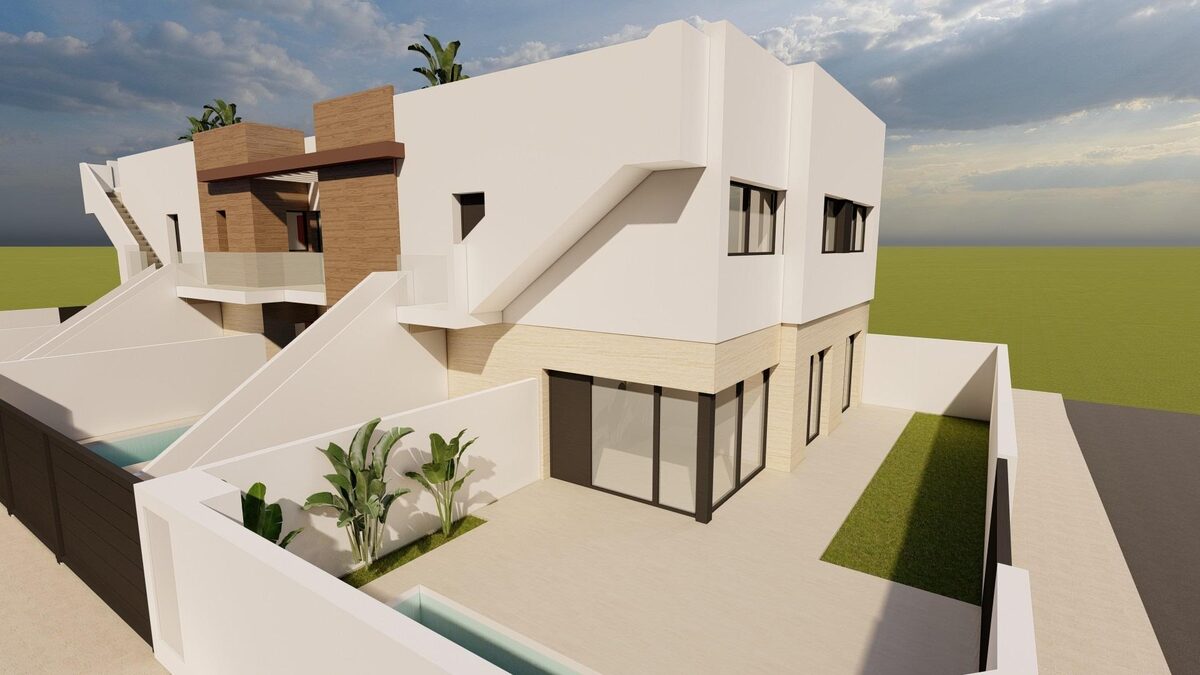 Бунгало з 2 спальнями, 75м² в Сан-Педро-дель-Пінатар, Іспанія [ID: 0137-N9766]