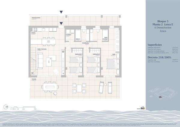 Пентхаус в Эстепона, Испания, 225м² - изображение 14