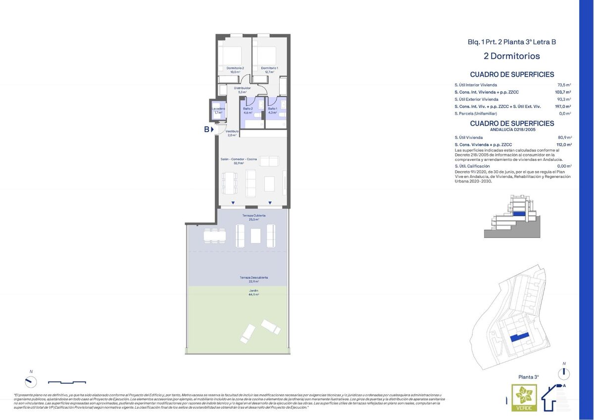 Apartament z 2 sypialniami, 112m² w Estepona, Hiszpania [ID: 0137-SP1017]
