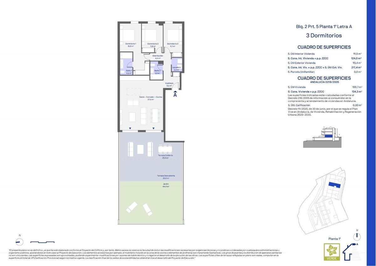 Apartament z 3 sypialniami, 134m² w Estepona, Hiszpania [ID: 0137-SP1018]
