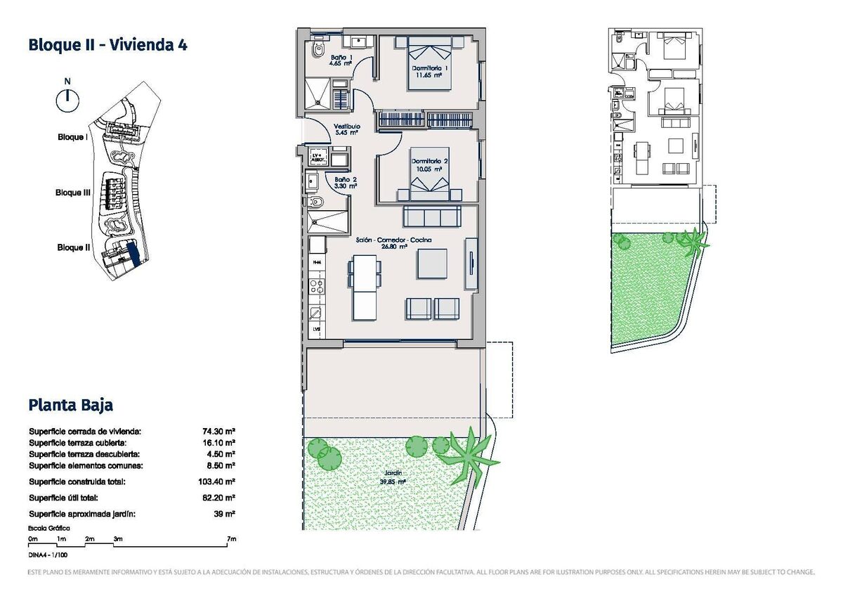 Apartament z 2 sypialniami, 77m² w Finestrat, Hiszpania [ID: 0137-SP1662]