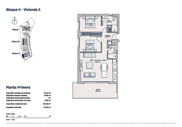 Apartament w Finestrat, Hiszpania, 75m² - obraz 10
