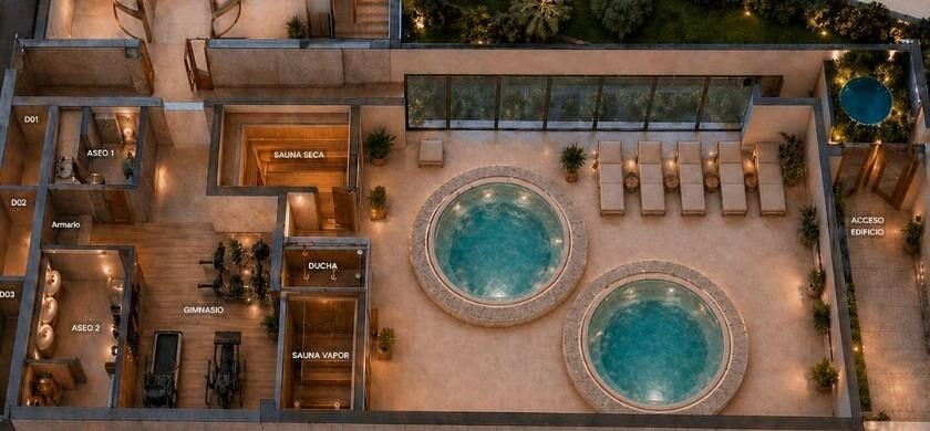 Apartament z 2 sypialniami, 61m² w Villajoyosa, Hiszpania [ID: 0137-SP1658]