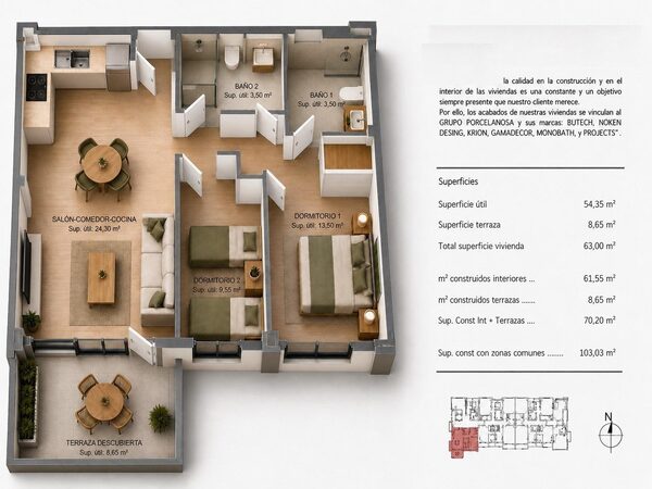 Apartment in Villajoyosa, Spain, 61m² - image 16