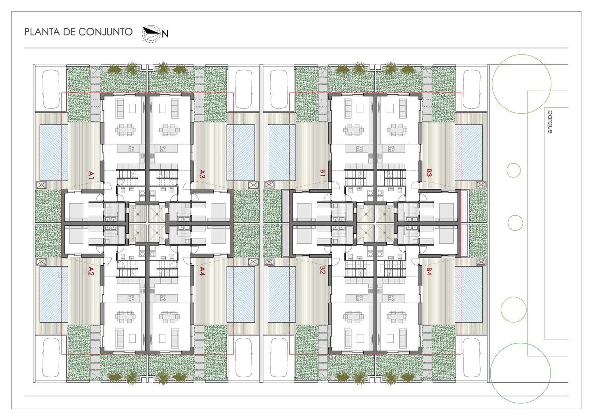 Quad House з 3 спальнями, 227м² в Бігастро, Іспанія [ID: 0137-N9790]