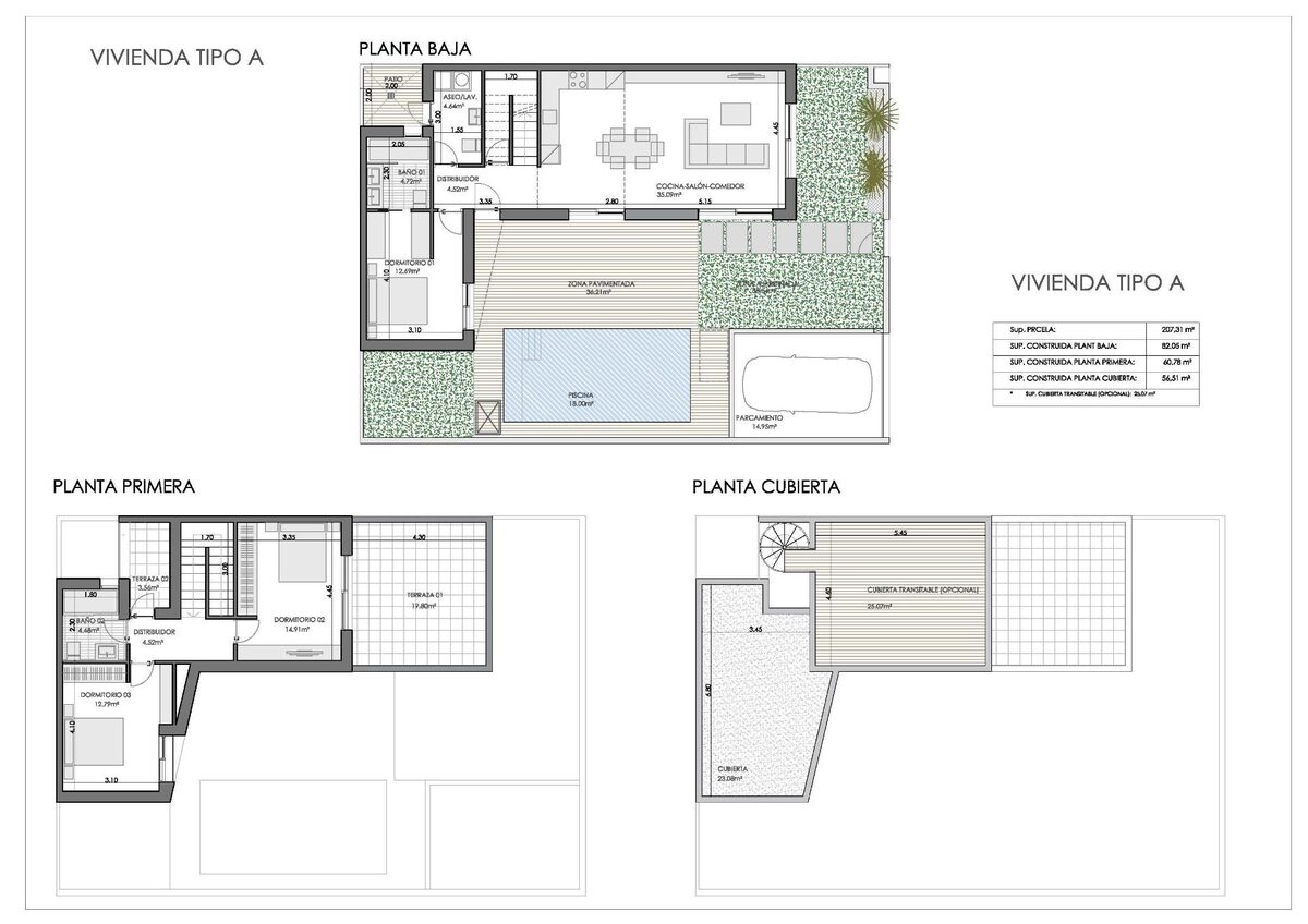 Quad House з 3 спальнями, 142м² в Бігастро, Іспанія [ID: 0137-N9789]