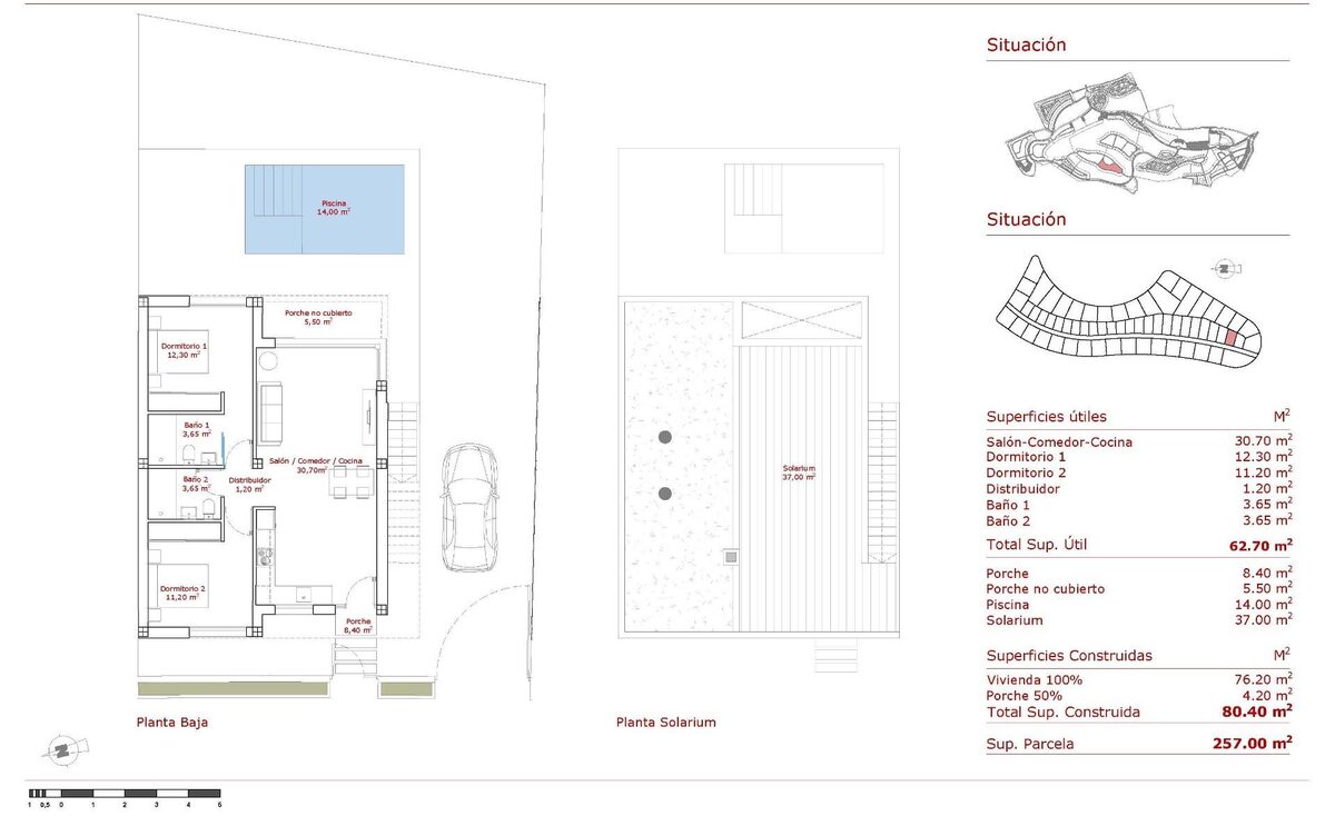 Willa z 2 sypialniami, 80m² w Фуенте-Аламо, Hiszpania [ID: 0137-N9791]