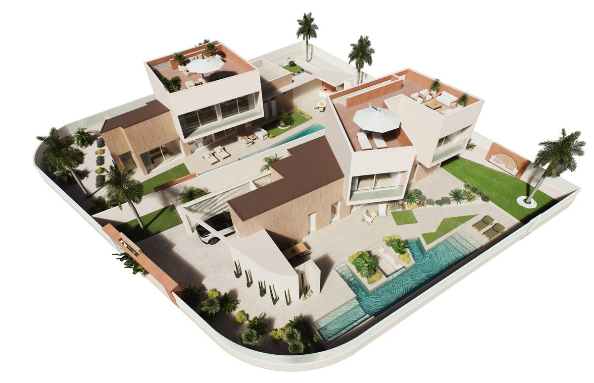 Вилла с 4 спальнями, 275м² в Ориуэла Коста, Испания [ID: 0137-N9822]