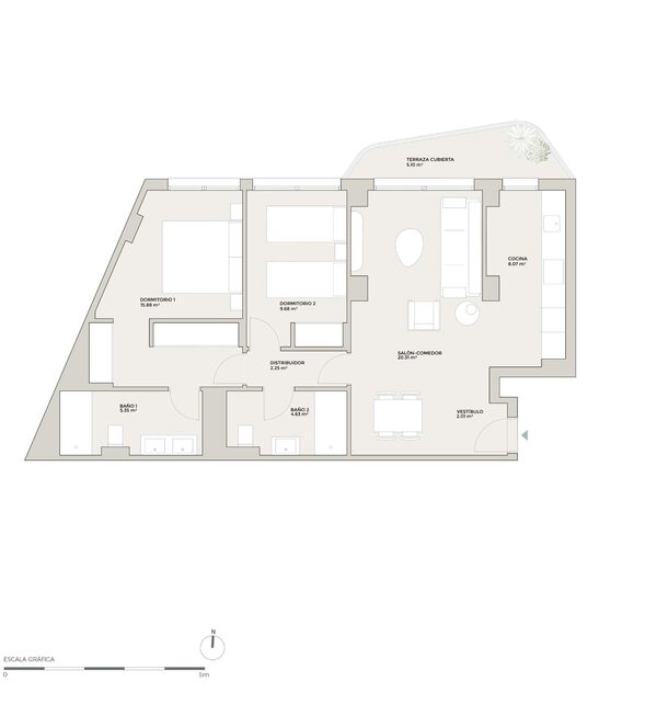 Квартира в Торремолинос, Испания, 100м² - изображение 15