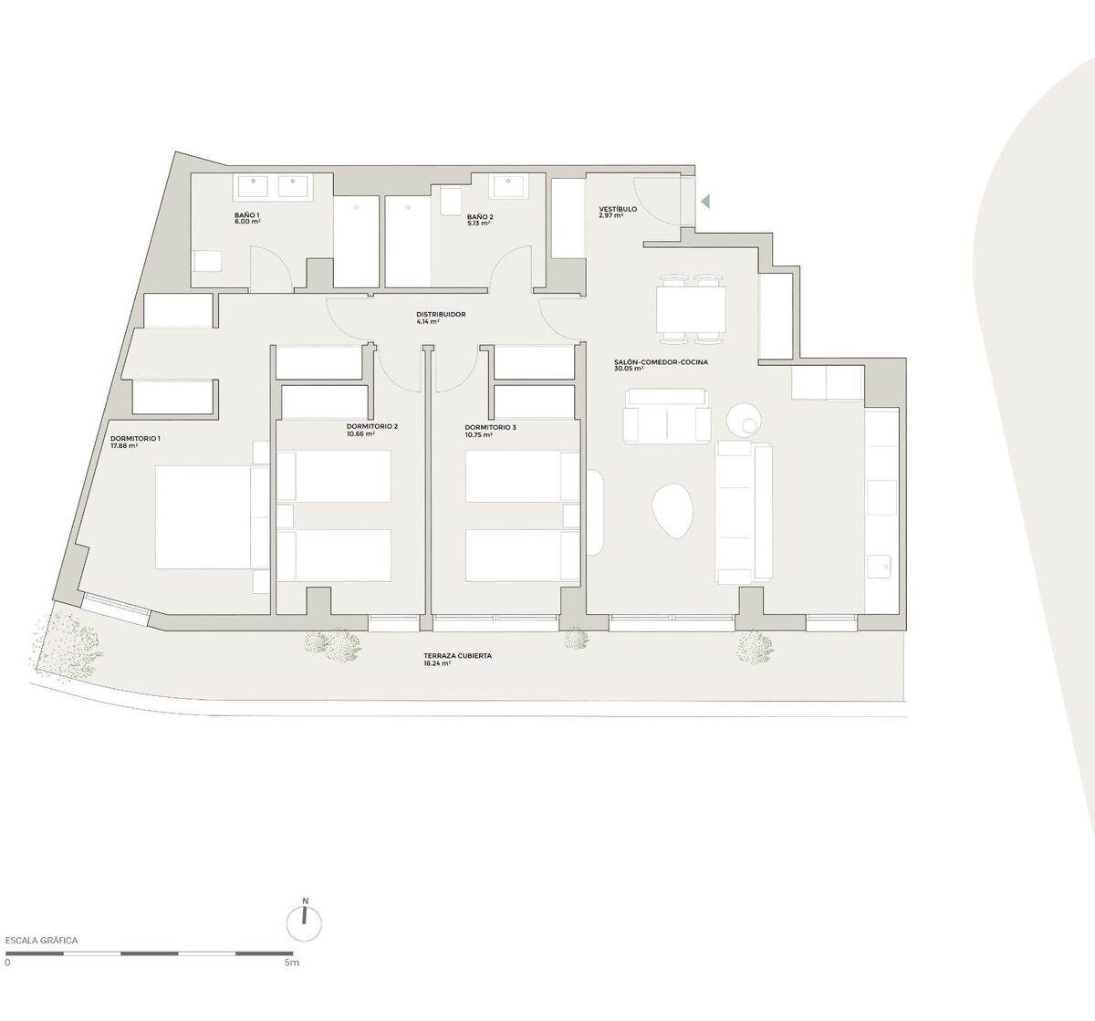 Квартира с 3 спальнями, 139м² в Торремолинос, Испания [ID: 0137-SP1675]