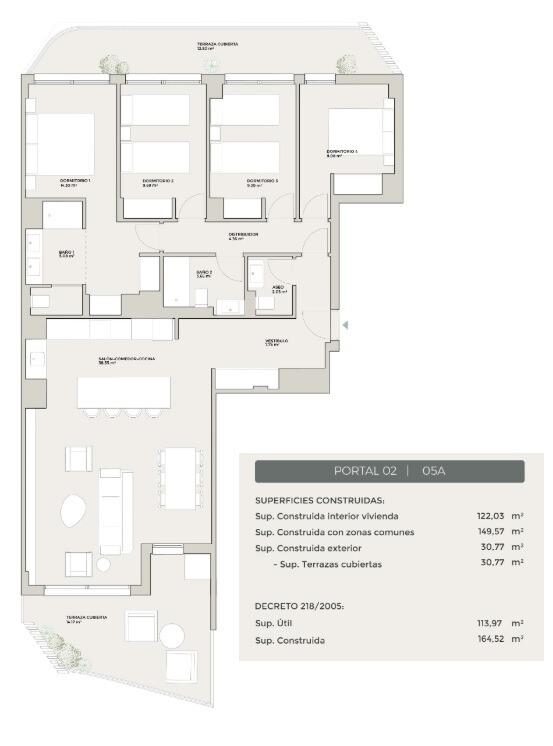 Пентхаус с 4 спальнями, 194м² в Торремолинос, Испания [ID: 0137-SP1677]