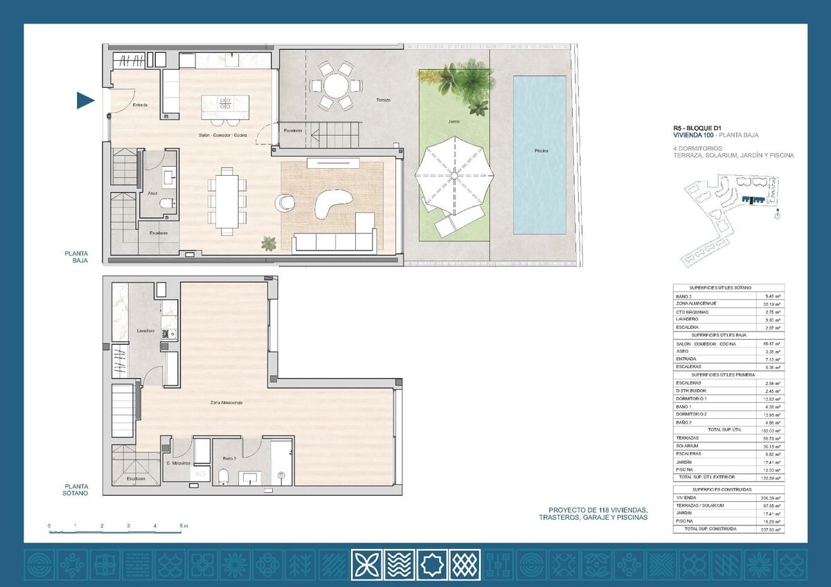 Dom szeregowy z 2 sypialniami, 206m² w la-linea-de-la-concepcion, Hiszpania [ID: 0137-N9808]