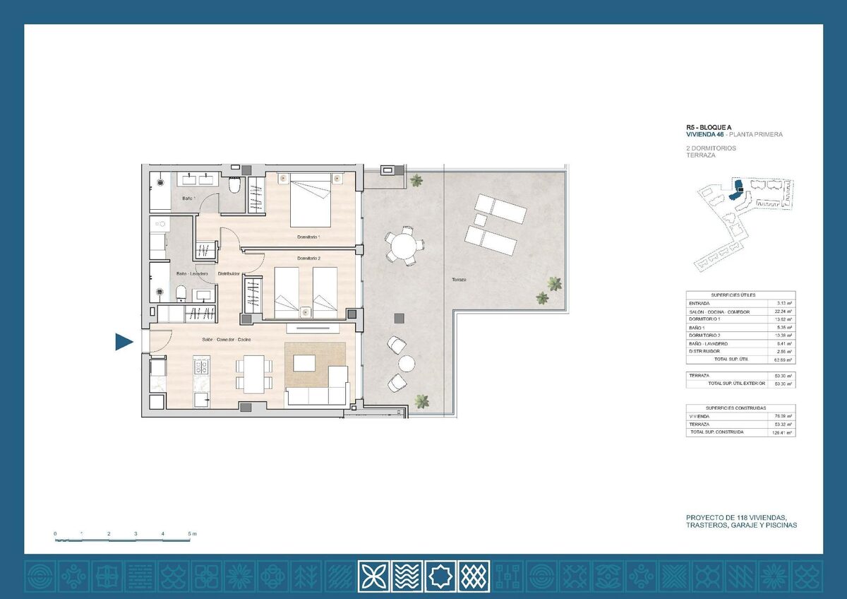Apartament z 2 sypialniami, 76m² w la-linea-de-la-concepcion, Hiszpania [ID: 0137-N9804]
