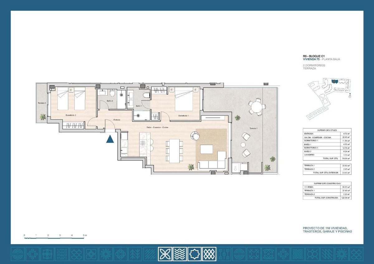 Apartament z 2 sypialniami, 85m² w la-linea-de-la-concepcion, Hiszpania [ID: 0137-N9802]