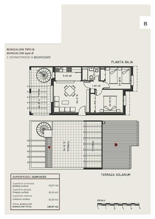 Бунгало в Кальпе, Испания, 53м² - изображение 17