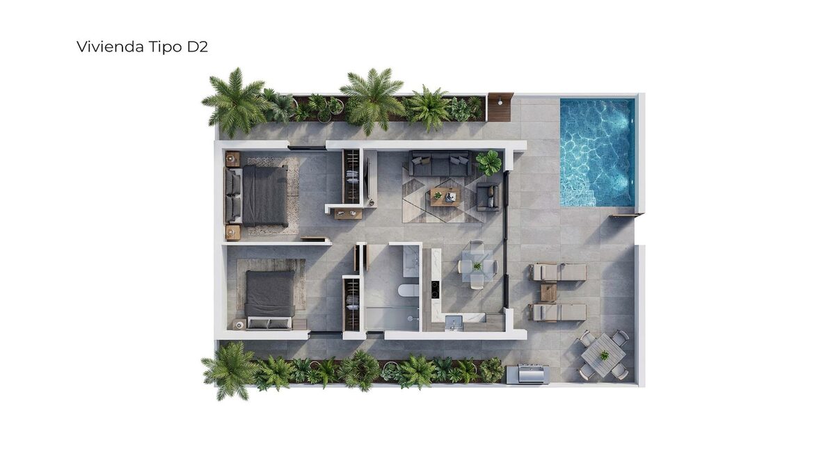 Вилла с 2 спальнями, 56м² в Вера, Испания [ID: 0137-SP1672]