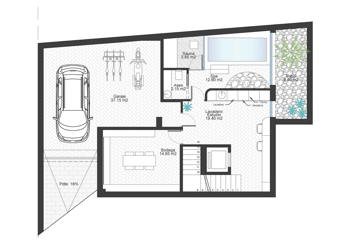 Villa with 3 bedrooms, 280m² in Cabo de Palos, Spain [ID: 0137-N9795]