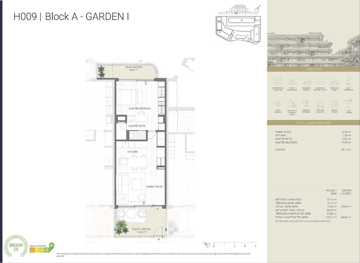 Apartament z 1 sypialnią, 86m² w Fuengirola, Hiszpania [ID: 0137-SP1689]