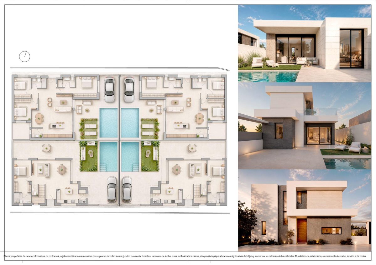 Willa z 3 sypialniami, 124m² w Pilar de la Horadada, Hiszpania [ID: 0137-N9831]