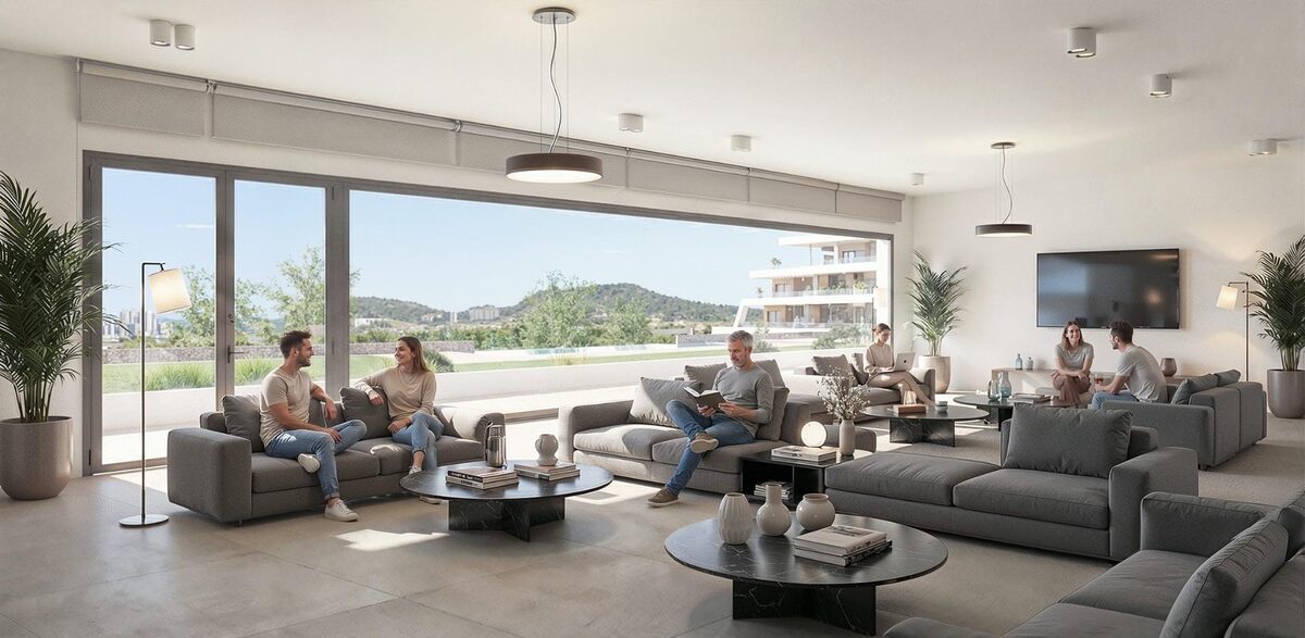 Apartment with 3 bedrooms, 88m² in Finestrat, Spain [ID: 0137-SP1704]