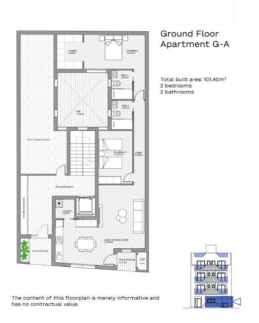 Квартира с 2 спальнями, 101м² в Торревьеха, Испания [ID: 0137-N9833]