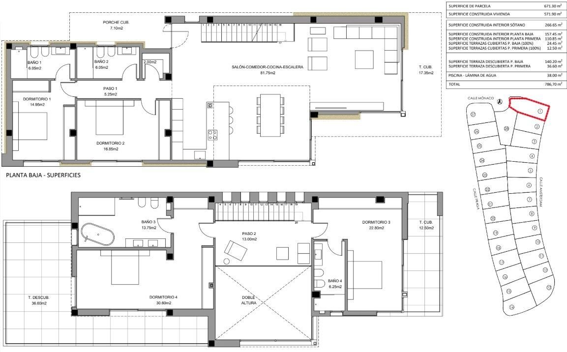 Вилла с 4 спальнями, 571м² в Финестрат, Испания [ID: 0137-N8484]