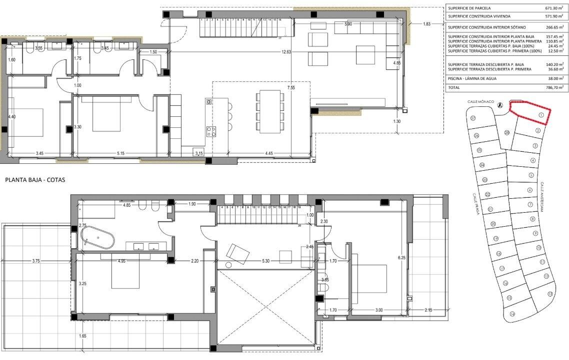 Вилла с 4 спальнями, 571м² в Финестрат, Испания [ID: 0137-N8484]