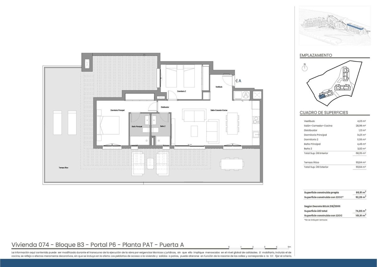 Penthouse with 2 bedrooms, 101m² in Mijas, Spain [ID: 0137-SP0842]