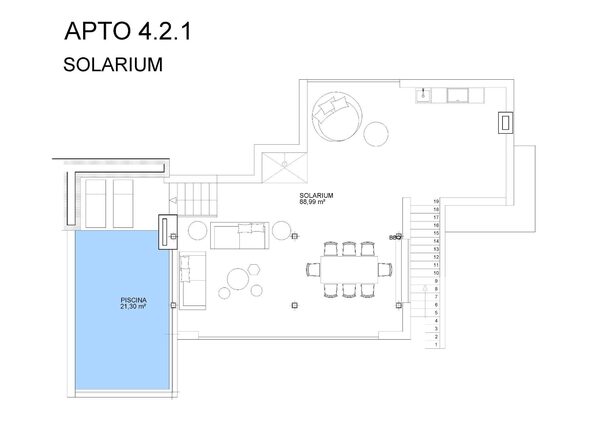 Пентхаус в Охен, Испания, 134м² - изображение 32