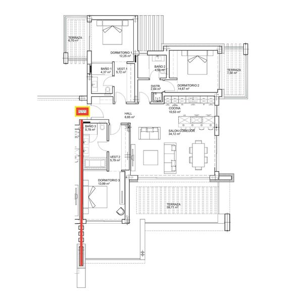 Квартира в Охен, Испания, 149м² - изображение 30