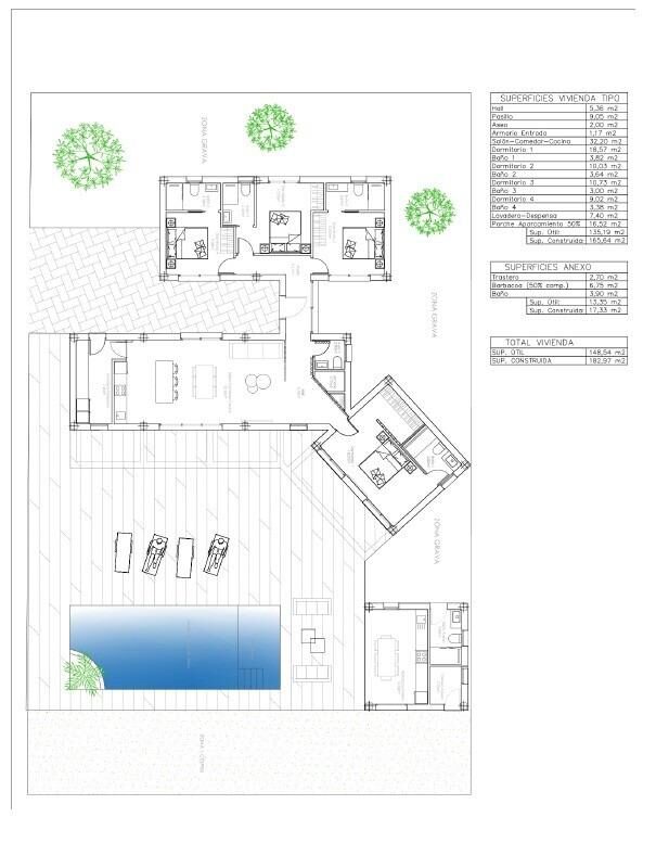 Willa z 4 sypialniami, 182m² w Benejuzar, Hiszpania [ID: 0137-N9877]
