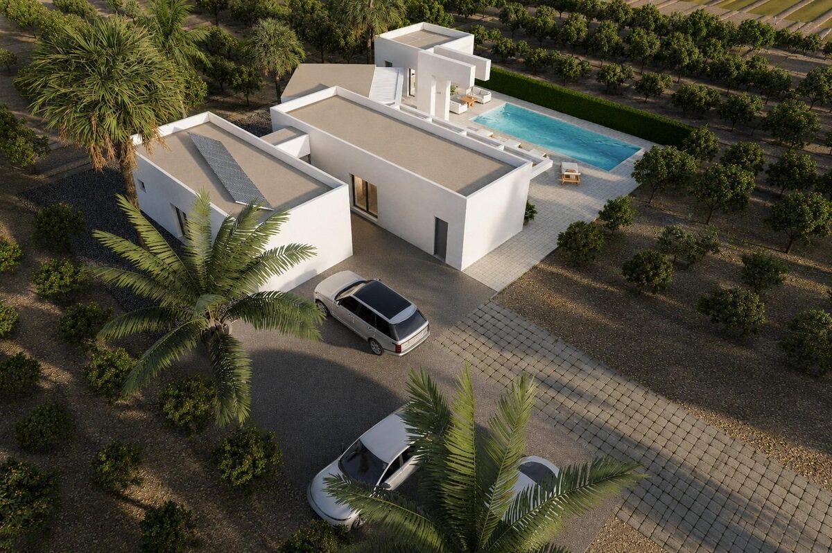 Willa z 4 sypialniami, 182m² w Benejuzar, Hiszpania [ID: 0137-N9877]