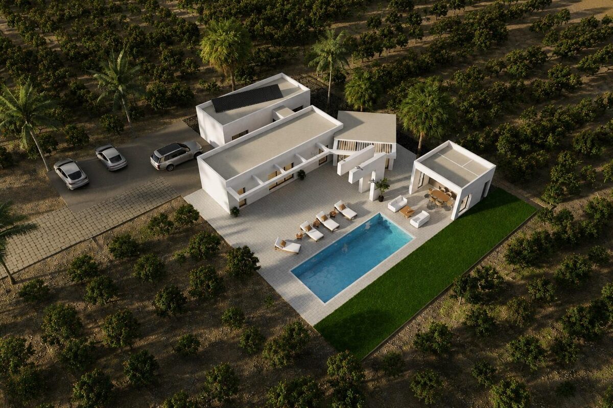 Willa z 4 sypialniami, 182m² w Benejuzar, Hiszpania [ID: 0137-N9877]