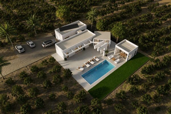 Willa w Benejuzar, Hiszpania, 182m² - obraz 2