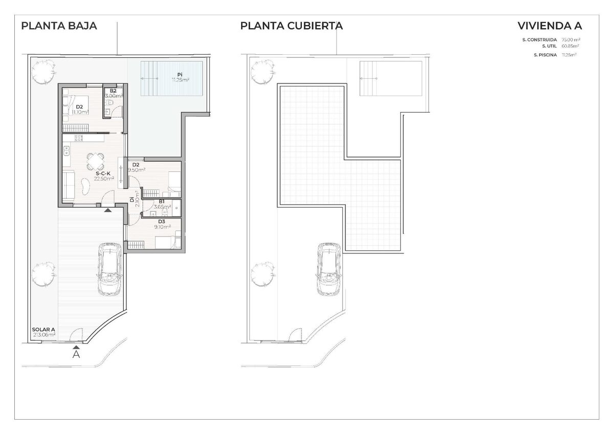 Willa z 3 sypialniami, 75m² w Mazarron, Hiszpania [ID: 0137-N9865]