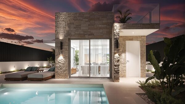 Willa w Los Alcazares, Hiszpania, 120m² - obraz 3