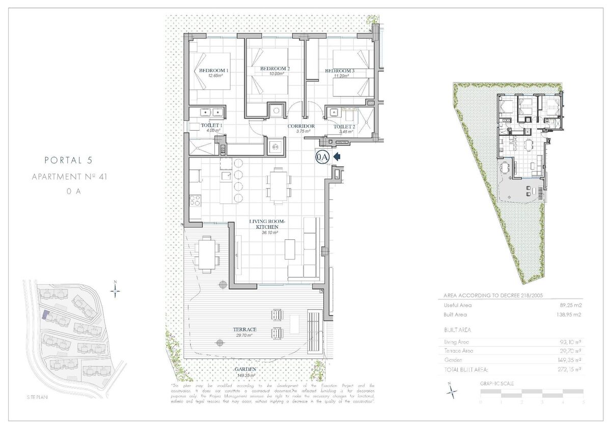 Квартира с 3 спальнями, 138м² в Фуэнхирола, Испания [ID: 0137-SP1720]