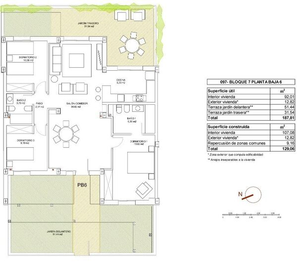Квартира в Вера, Испания, 107м² - изображение 45