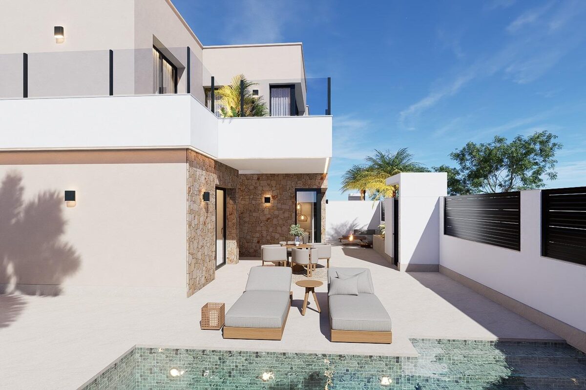 Willa z 4 sypialniami, 210m² w San Pedro del Pinatar, Hiszpania [ID: 0137-N9848]