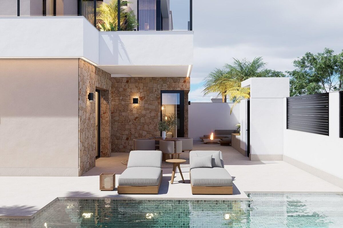 Willa z 4 sypialniami, 210m² w San Pedro del Pinatar, Hiszpania [ID: 0137-N9848]