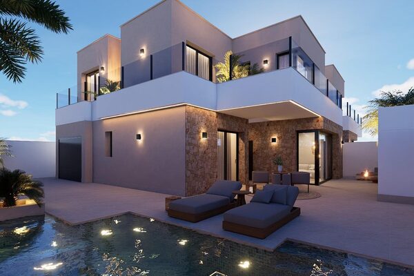Willa w San Pedro del Pinatar, Hiszpania, 210m²