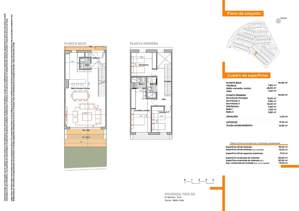 Townhouse with 3 bedrooms, 151m² in Mijas, Spain [ID: 0137-SP1711]