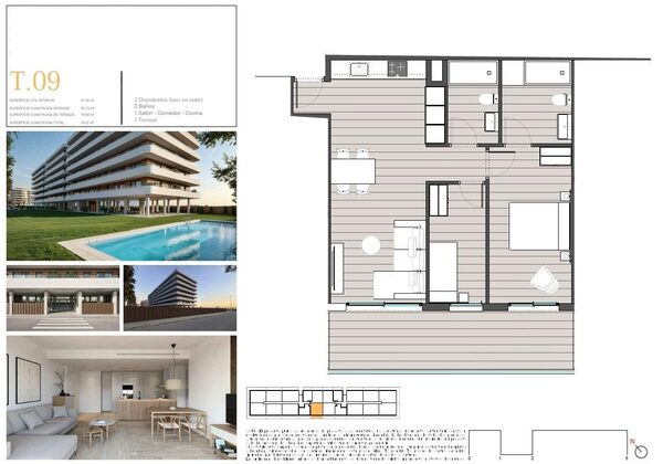 Квартира в moncofa, Іспанія, 63м² - зображення 11